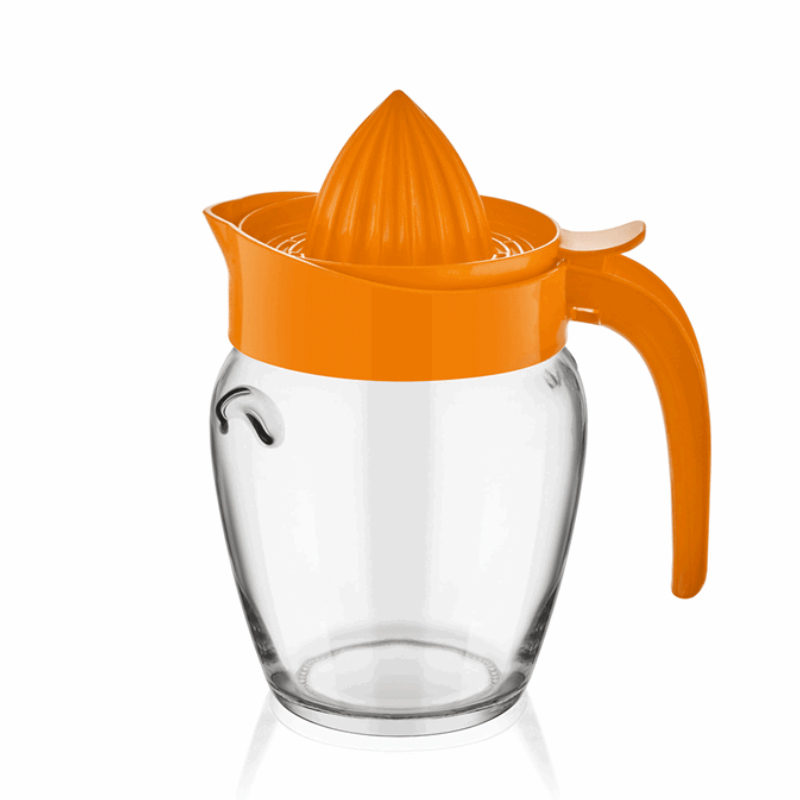 PRESSE AGRUME VERRE 580 CC MIX JAUNE/ORANGE