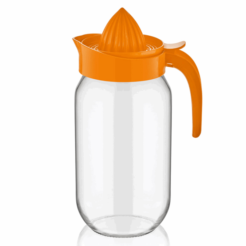 PRESSE AGRUME VERRE 1000 CC MIX JAUNE/ORANGE