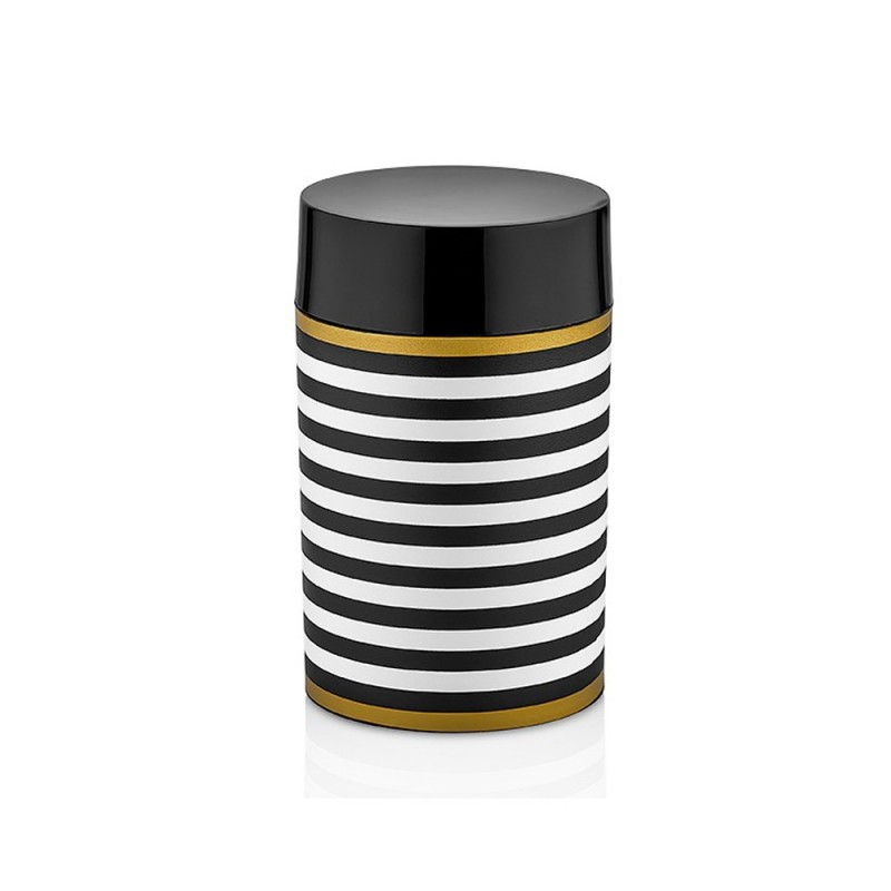 BOITE DECO 0.8 LITRE (NOIR &amp; BLANC)