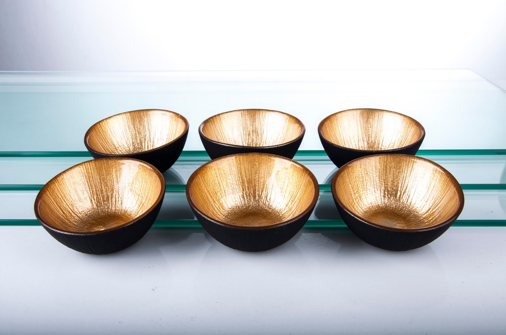 SET 6 BOLS DESIGN 10 CM