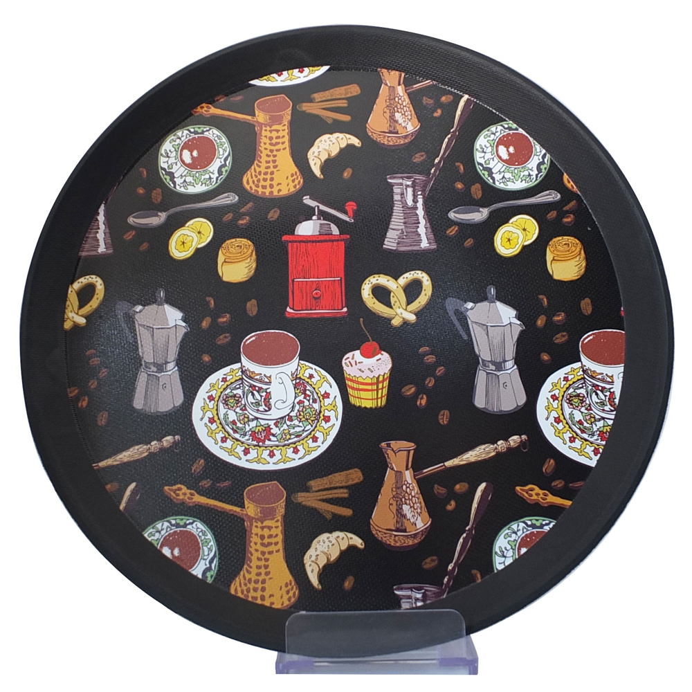 PLATEAU DECO ROND DIAMETRE 36 CM
