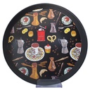 PLATEAU DECO ROND DIAMETRE 36 CM
