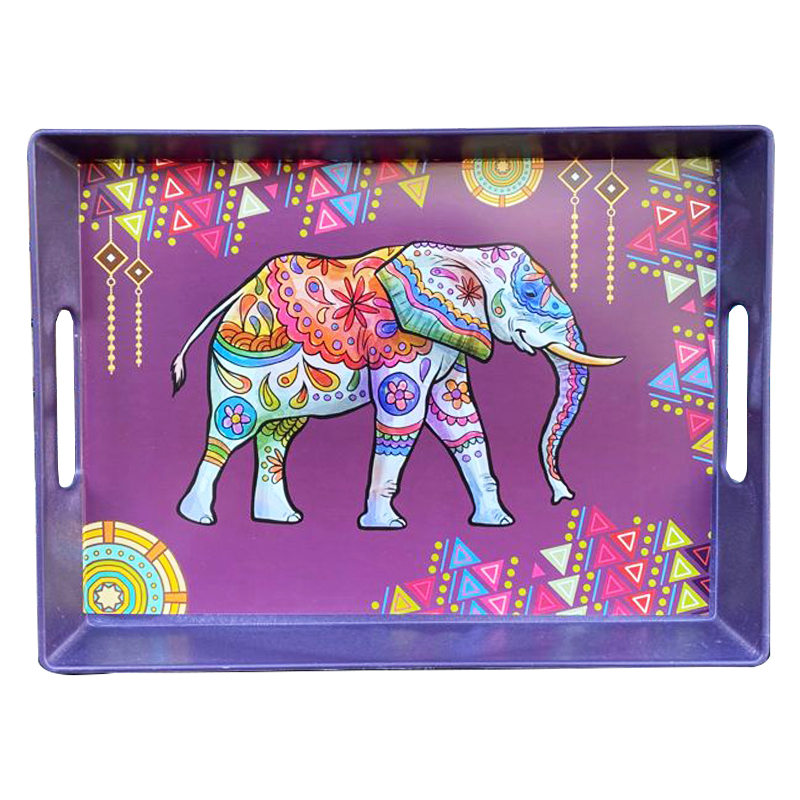 PLATEAU DECO 22*29 CM MIX COULEURS