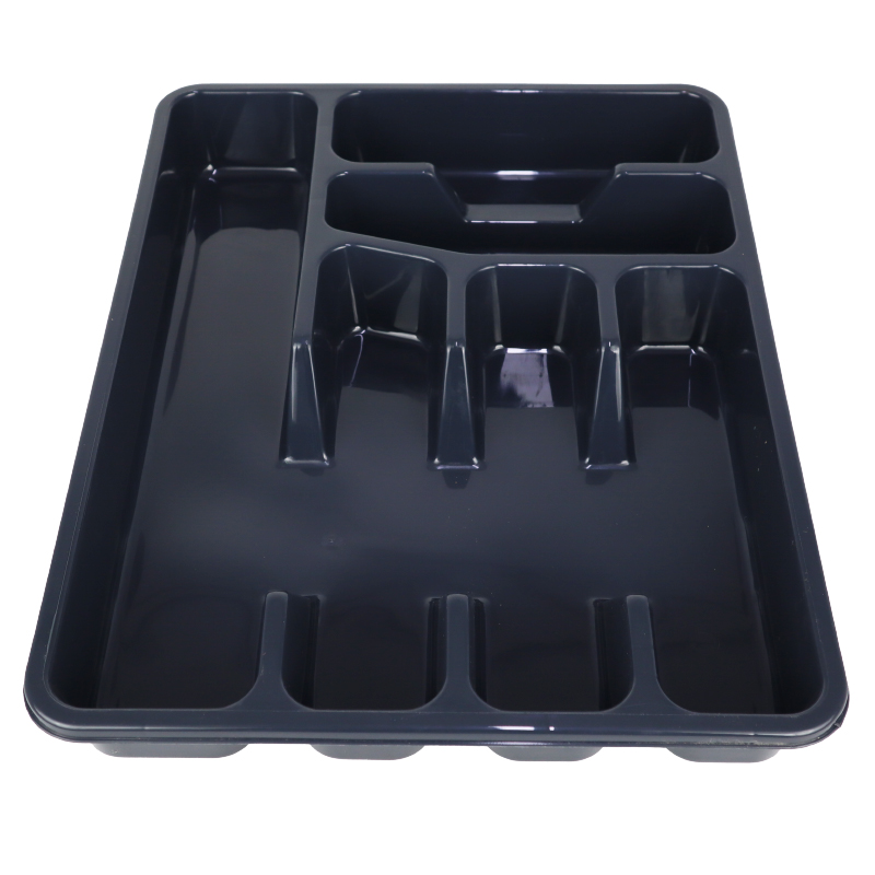 RANGE COUVERT GRAND 38X30X5 CM MIX BLANC/GRIS
