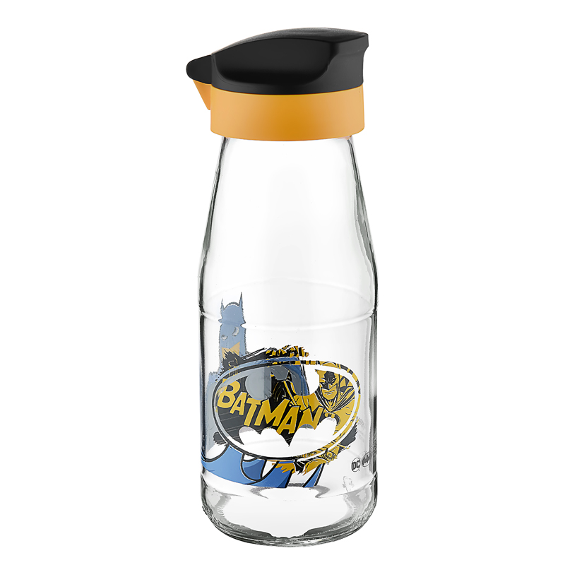BOUTEILLE VERRE ENFANT BATMAN/SUPERMAN 440 CC