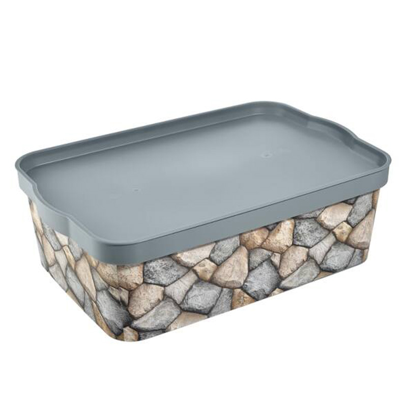 BOITE RANGEMENT RECTANGLE 14LT