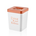 BOITE RANGEMENT 3.5 LITRES COULEUR CUIVRE