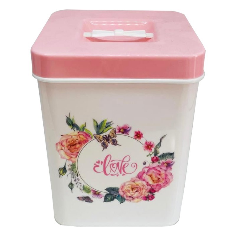 BOITE RANGEMENT 3,5 LT COULEUR ROSE