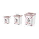 SET 3 PIECES 1/2.2/3.5 LITRES MIX DESIGNS