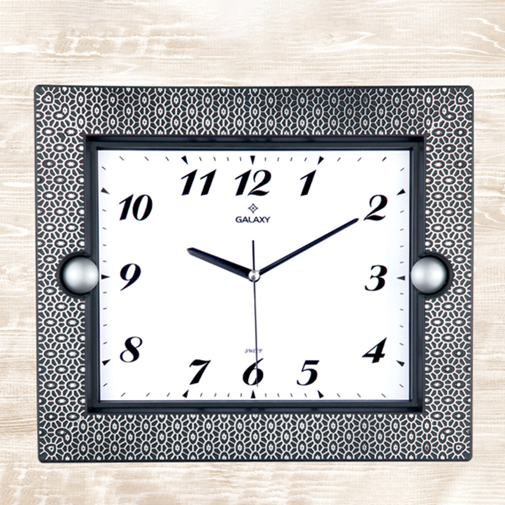 HORLOGE MURALE DECORATIVE 29.5X34.5 CM