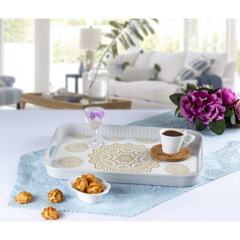 PLATEAU DECO 27X38 CM (DIFFERENTS COLORIS)