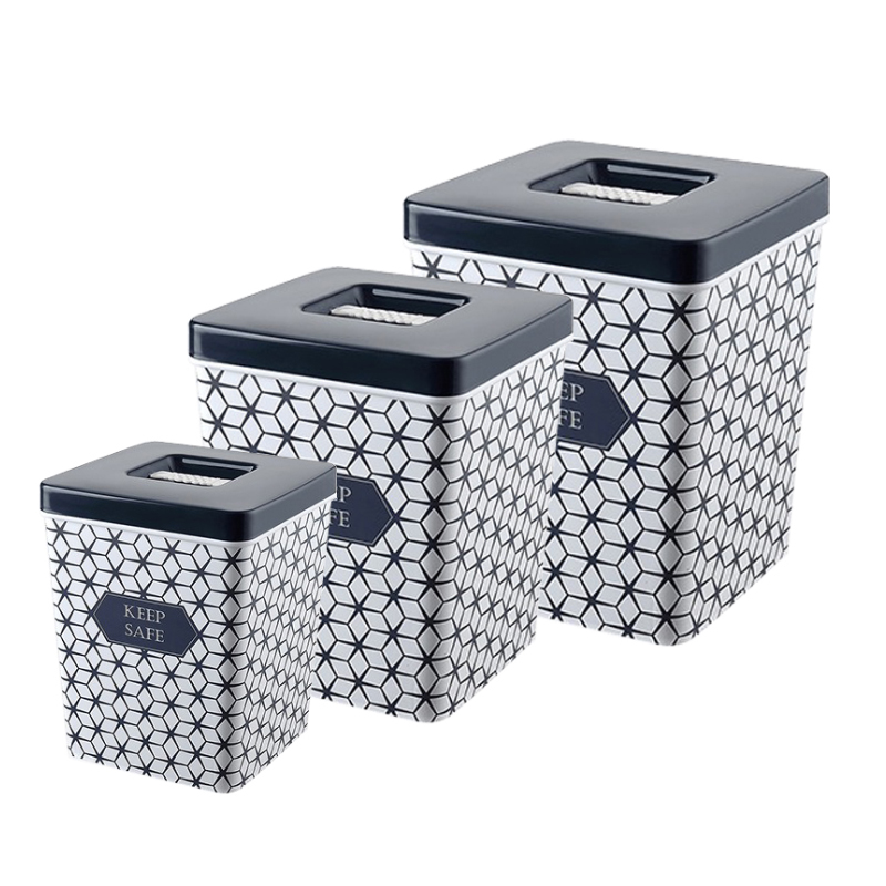 SET 3 BOITES RANGEMENTS 2.1 L / 3.8L / 6L