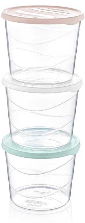 BOITE RONDE PLASTIQUE 730 CL