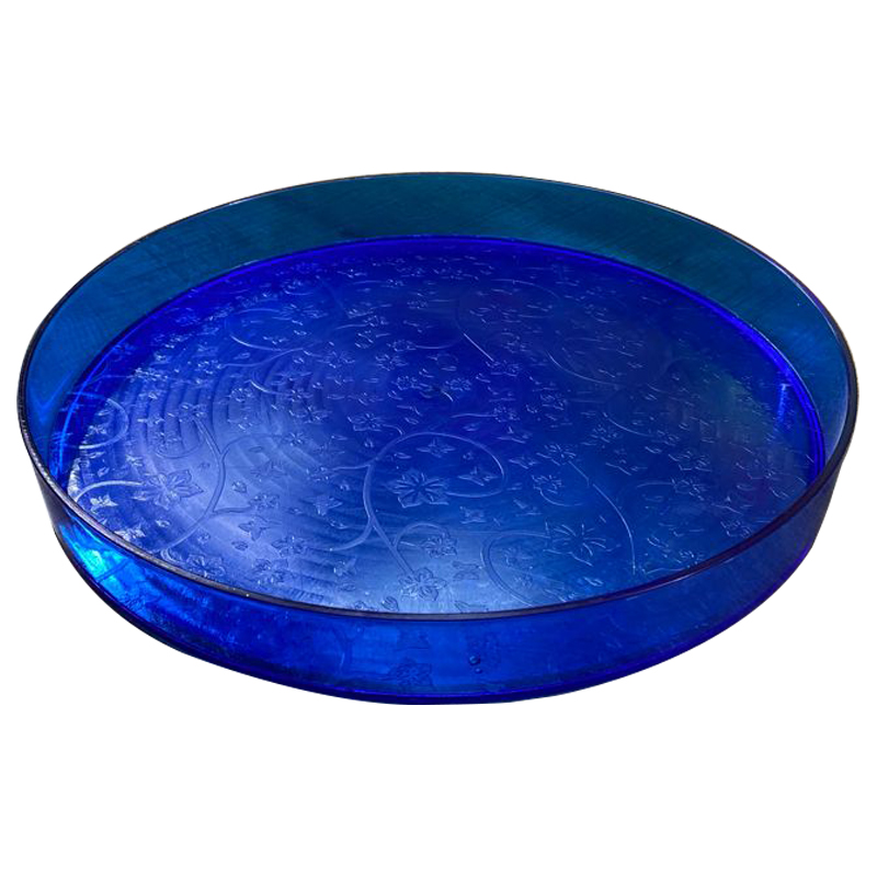PLATEAU NOUVEAU DESIGN TRANSPARENT COULEUR MIX