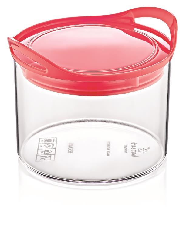 BOITE PLASTIQUE RONDE 650 CL