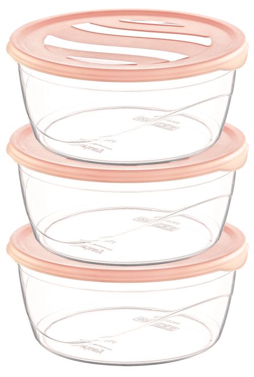 SET BOITE PLASTIQUE 3 PIECES 3600 CL