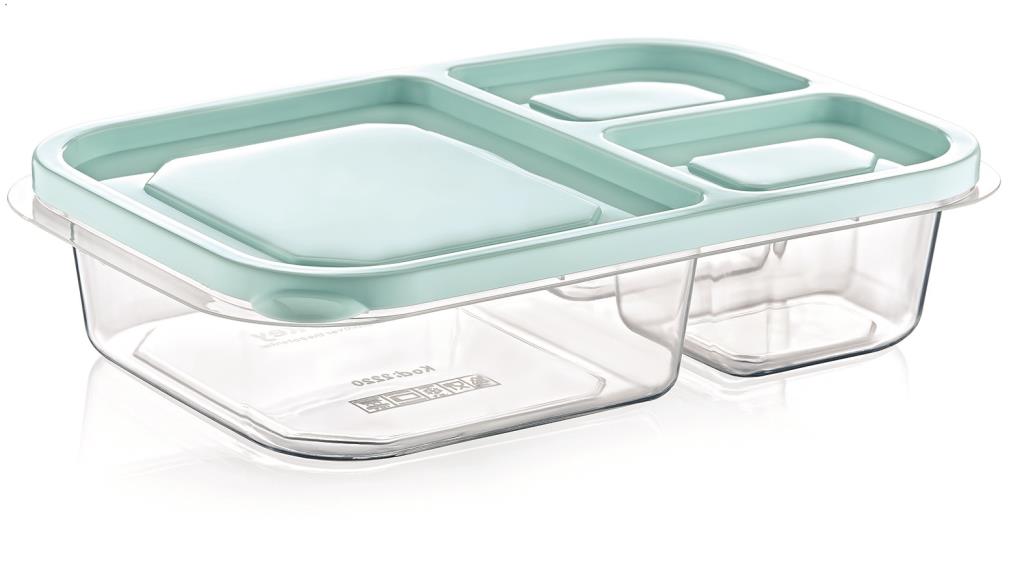 BOITE  RECTANGLE 3 COMPARTIMENTS 1150  CL