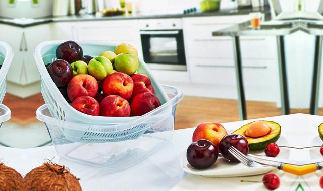 PASSOIRE TRANSPARENT 4 LITRES