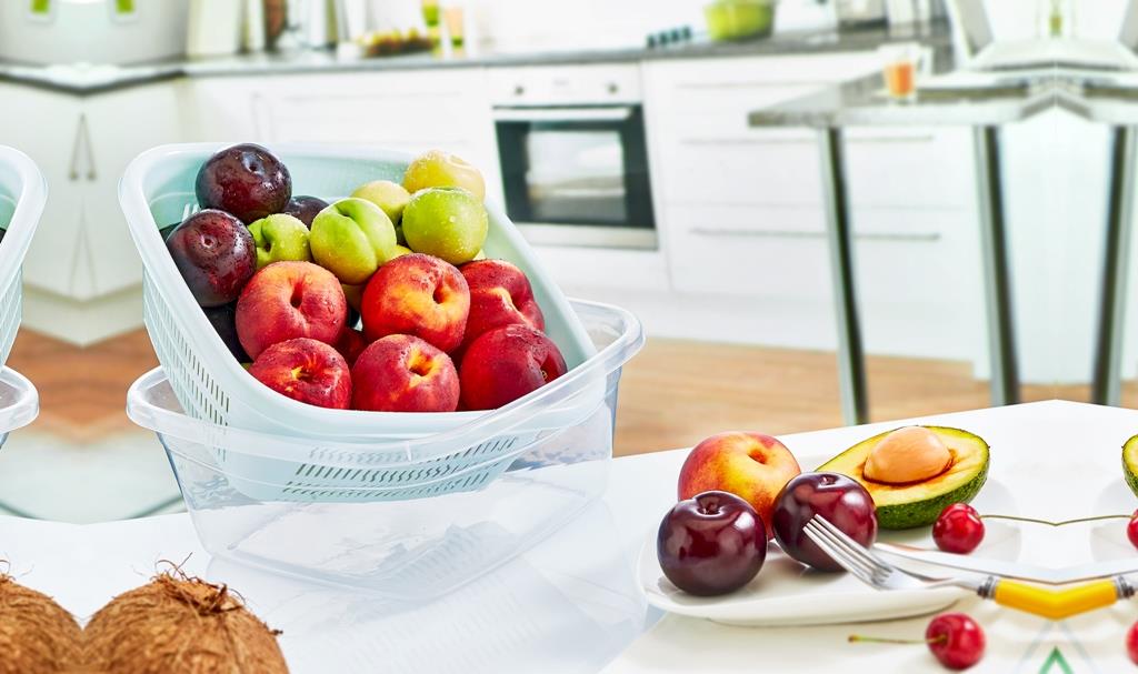 PASSOIRE TRANSPARENTE 6 LITRES