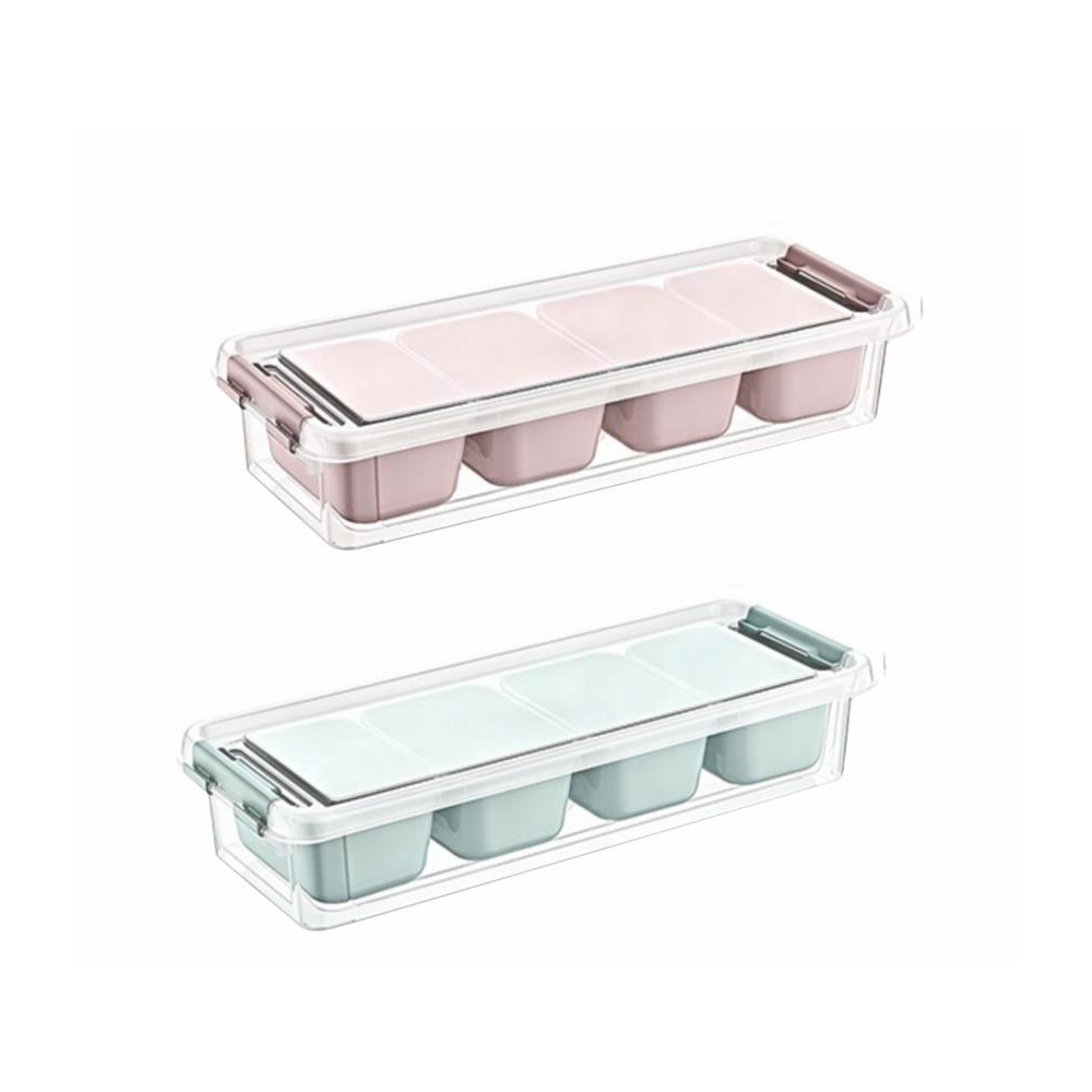 RANGEMENT 4 COMPARTIMENTS 2.5 LITRES