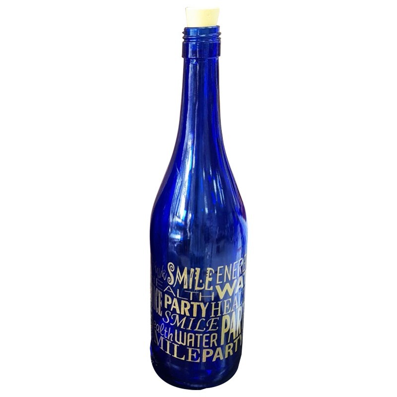 BOUTEILLE VERRE 750 CC  (DESIGN MIX)