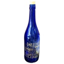 BOUTEILLE VERRE 750 CC  (DESIGN MIX)