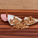 ASSIETTE SERVICE CERAMIQUE 16X16 CM