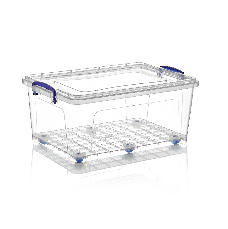 BOITE RANGEMENTS A ROULETTES 30 LITRES