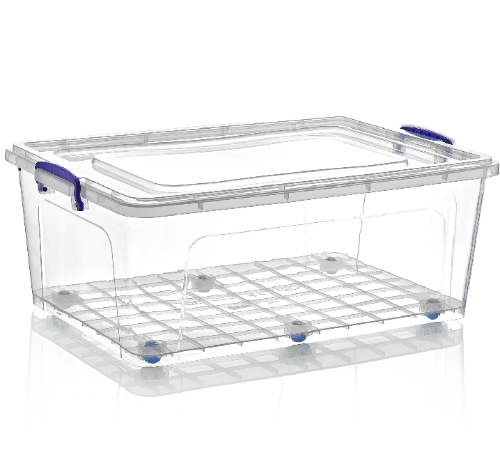 BOITE RANGEMENTS A ROULETTES 58 LITRES