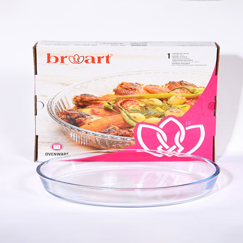 PLAT A FOUR VERRE 26 CM