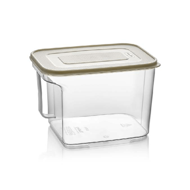 BOITE RANGEMENT ALIMENTAIRE PLASTIQUE COULEUR TRANSPARENT 3.25 LITRES