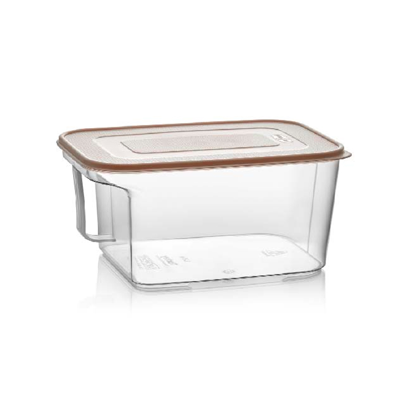BOITE RANGEMENT ALIMENTAIRE PLASTIQUE COULEUR TRANSPARENT 1.7 LITRES