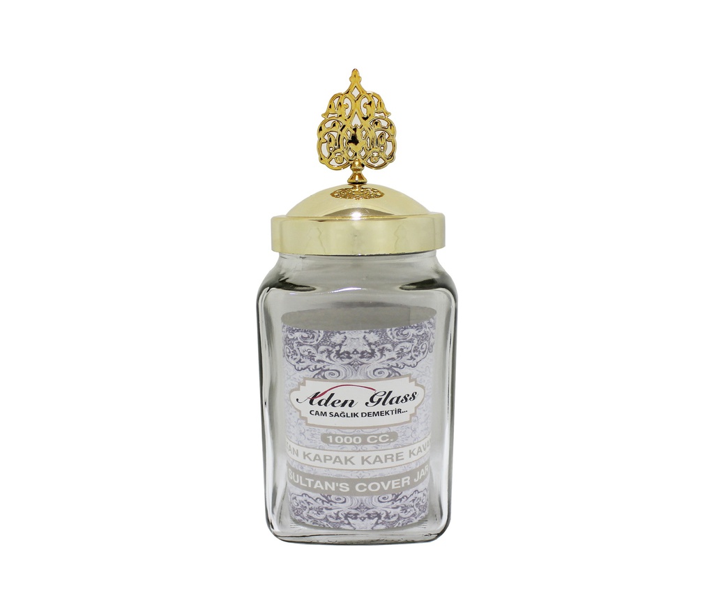 POTE DE CONSERVATION CARRE SULTAN  OR 1000 CC