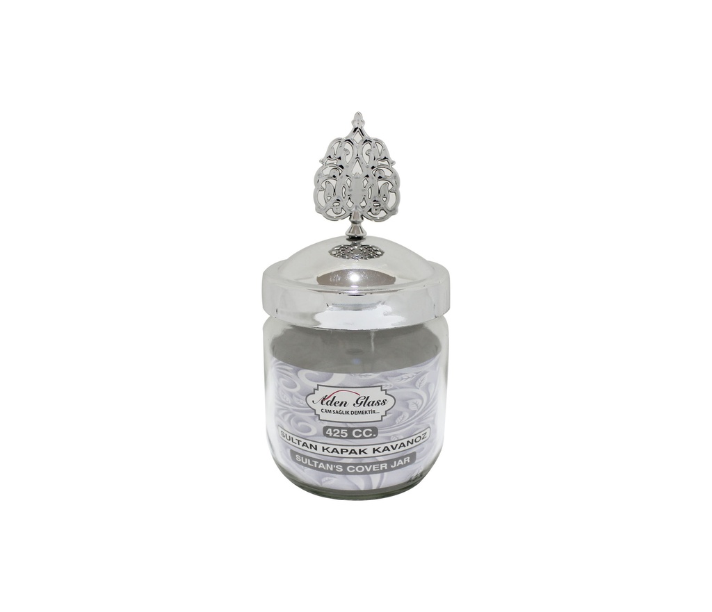 POTE DE CONSERVATION SULTAN  ARGENT 425 CC