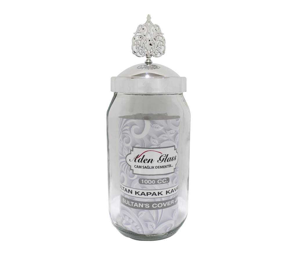 POTE DE CONSERVATION SULTAN  ARGENT 1000 CC