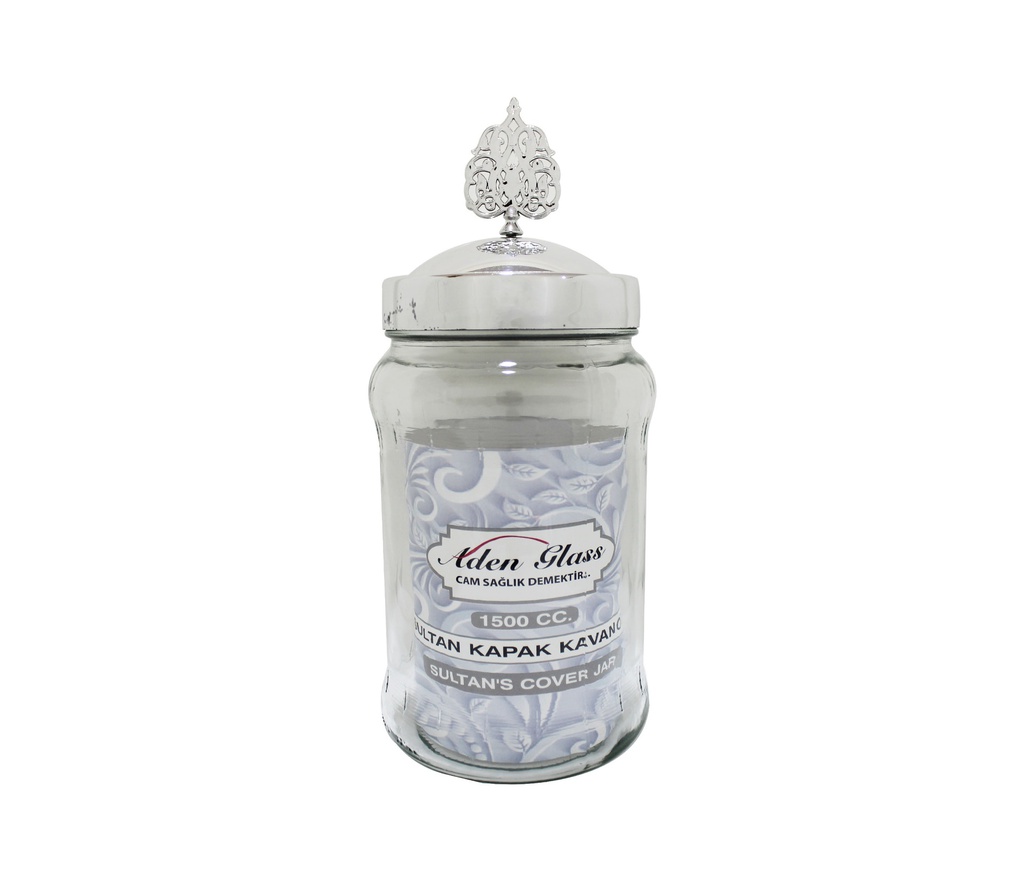 POTE DE CONSERVATION SULTAN  ARGENT 1500 CC