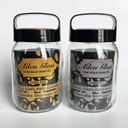 BOCAL VERRE AVEC POIGNEE 1500 CC MIX OR-ARGENT