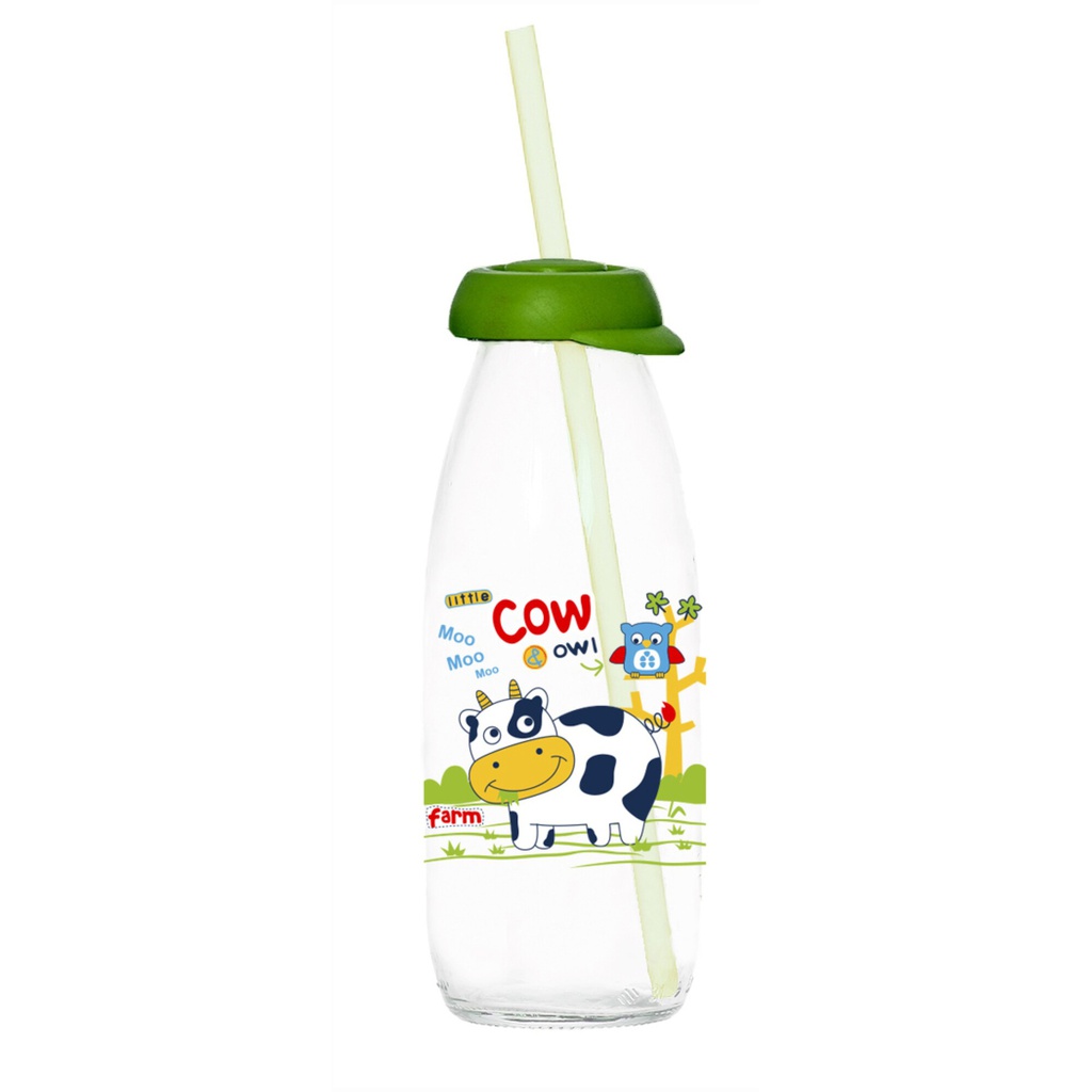 BOUTEILLE ENFANT AVEC PAILLE 500 CC