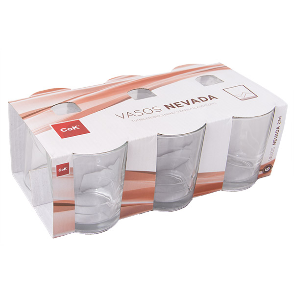 VERRE A EAU/JUS 27 CL X 6