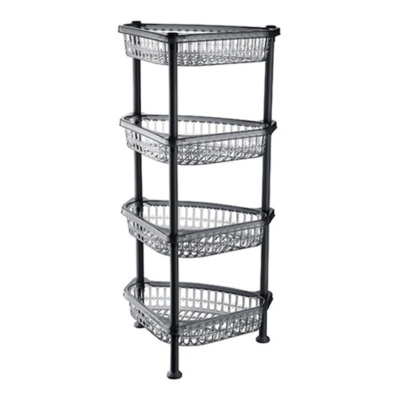 ETAGERE 4 NIVEAUX 38X33X81 CM COULEUR MAT