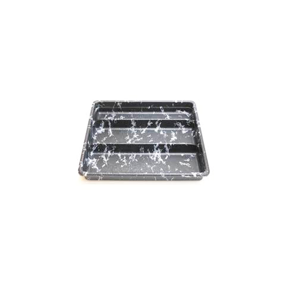 RANGE COUVERTS EFFET BOIS 3 COMPARTIMENTS
