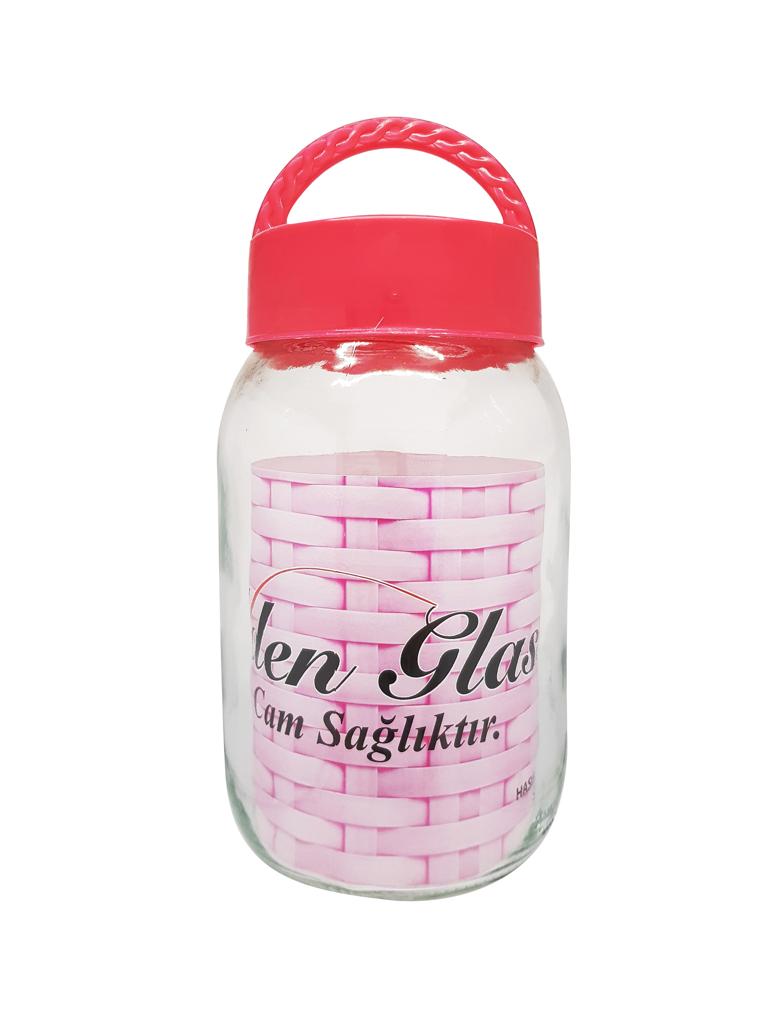 POT VERRE 2 LITRES AVEC POINGEE