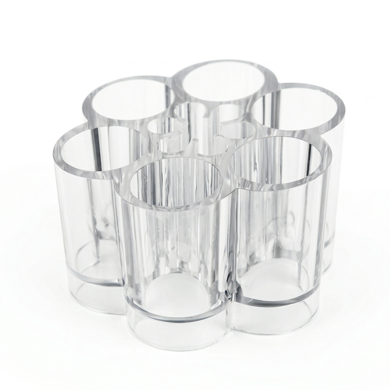 RANGE MAQUILLAGE 9X8 CM TRANSPARENT