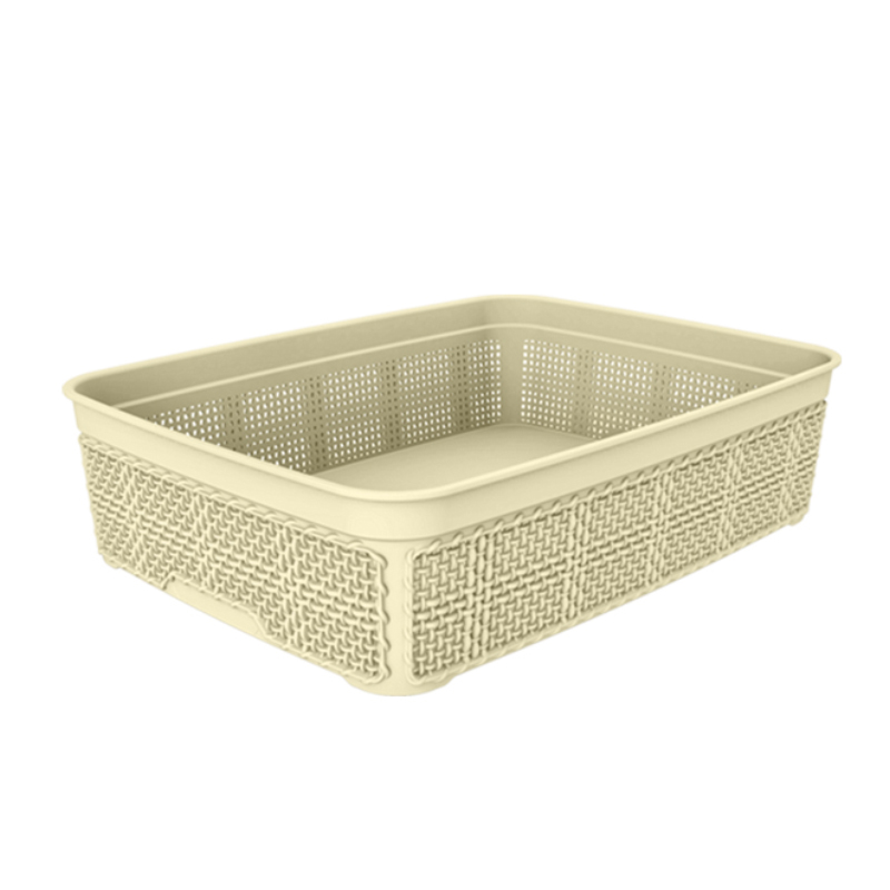 PANIER 2.5 LITRES MIX JAUNE/BLANC/GRIS/ROSE