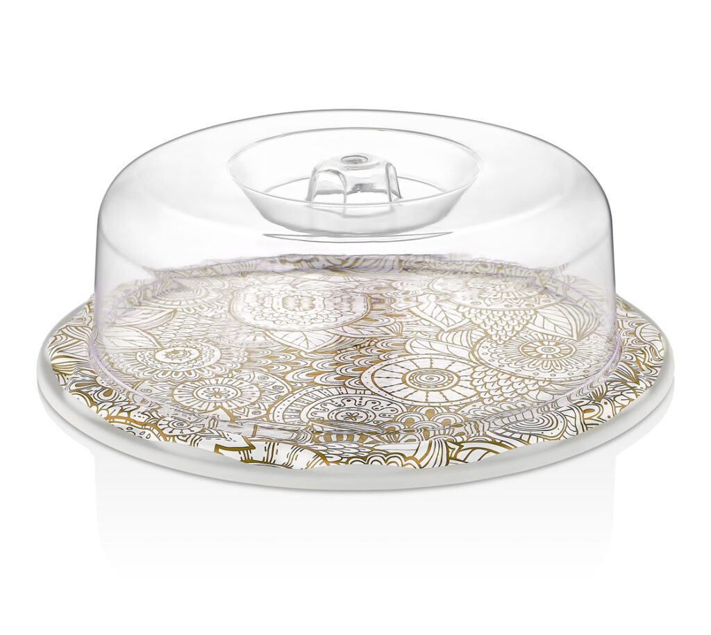 CLOCHE GATEAU 29X10 CM MIX