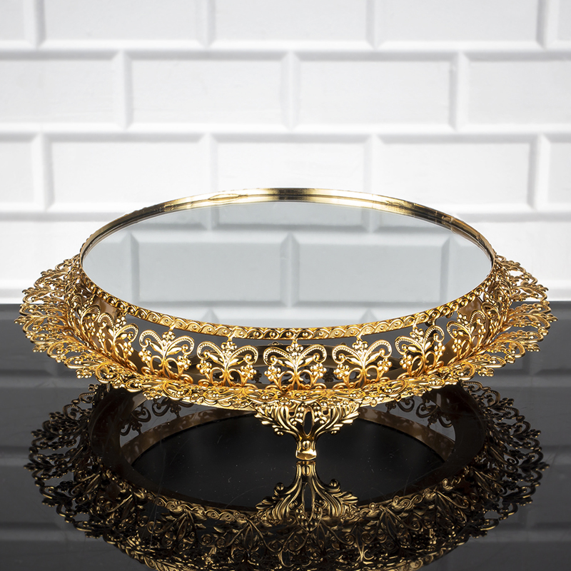 PLATEAU DE PRESENTATION 34CM MODELE OR 