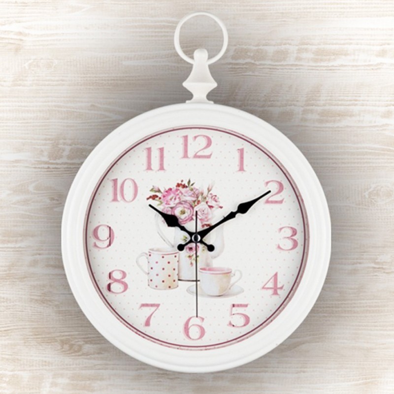 HORLOGE MURALE DECORATIVE 30 X 40 CM