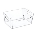 ORGANISATEUR TRANSPARENT 22X16X9 CM 3 LITRES