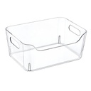 ORGANISATEUR TRANSPARENT 27X19X11 CM 5 LITRES