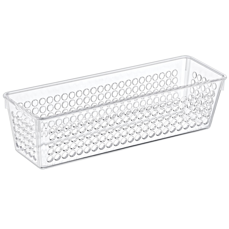 RANGEMENT TRANSPARENT 23X7X6 CM 1.1 LITRES 